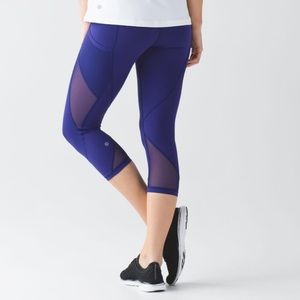 Lululemon Fast as Light 19” crop